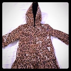 Gap Leopard Rain coat 3T